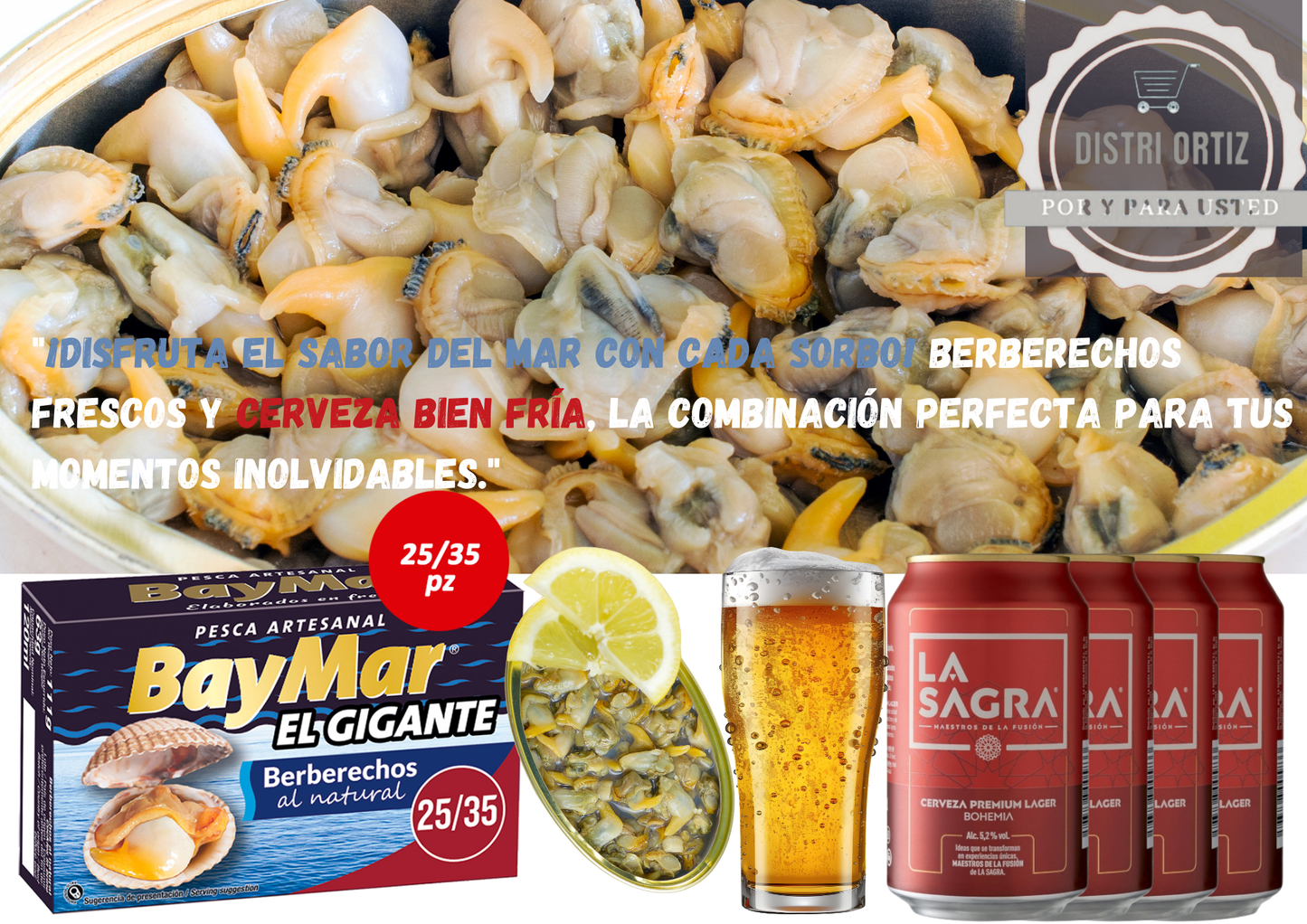 Cerveza La Sagra lata 33cl