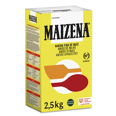 Harina fina de maíz Maizena 2,5Kg