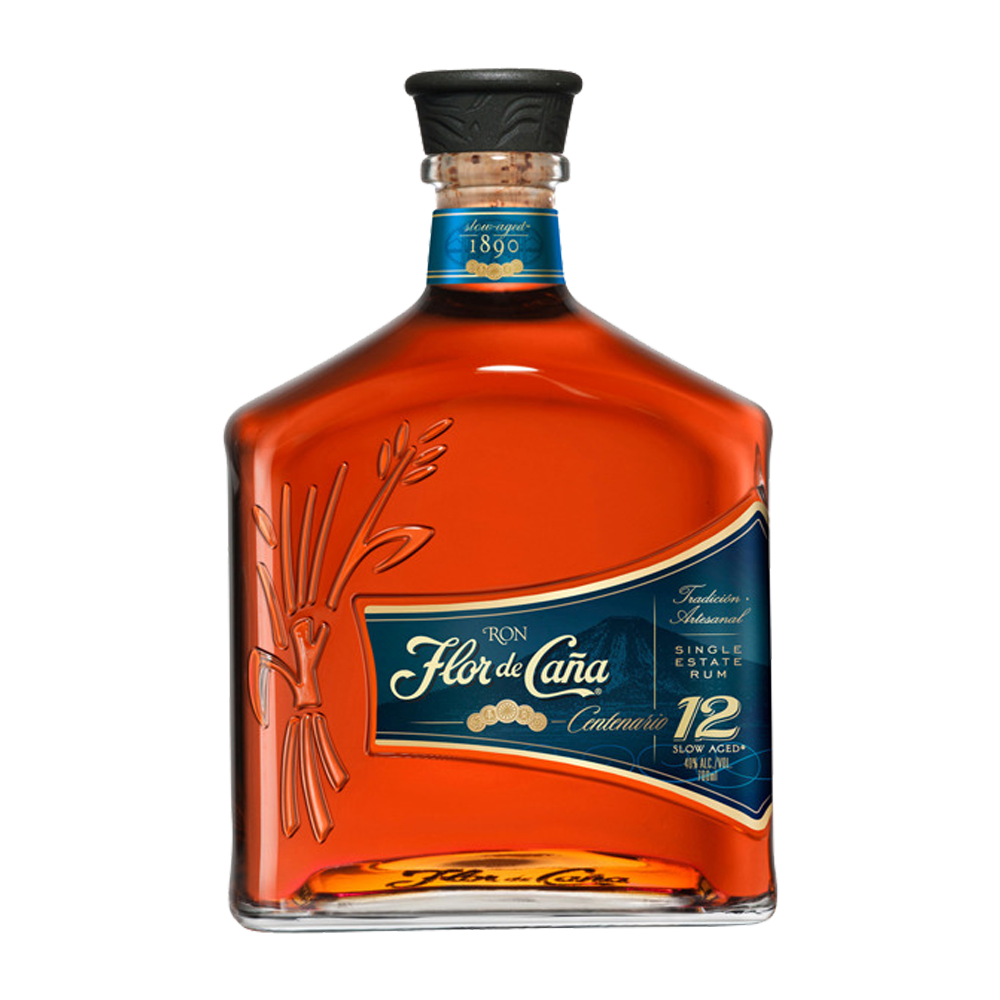 Ron Flor De Caña 12 Años 40º 70cl - Distri Ortiz