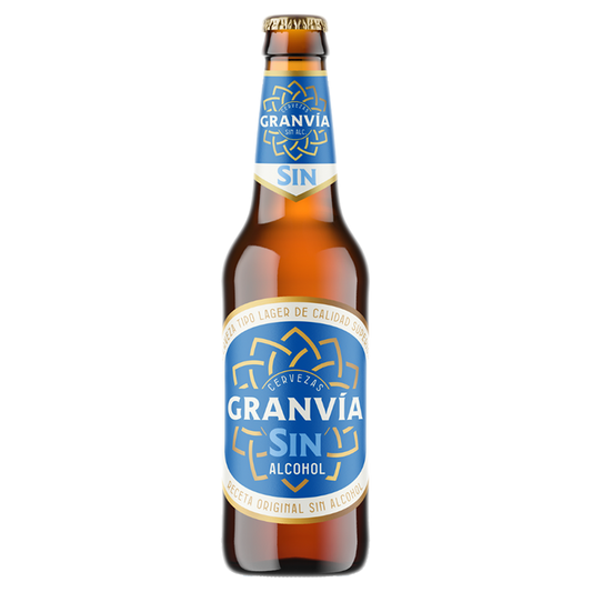 Cerveza Gran Via Sin Alcohol 33cl