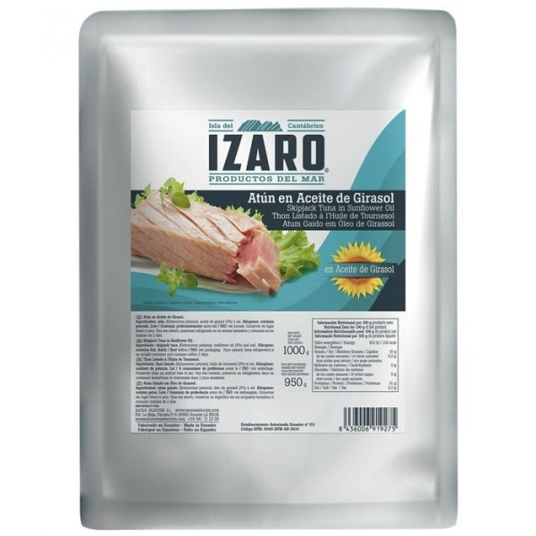 Atún en Aceite Girasol Izaro 1Kg