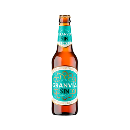 Cerveza Gran Via Sin Azucar 33cl