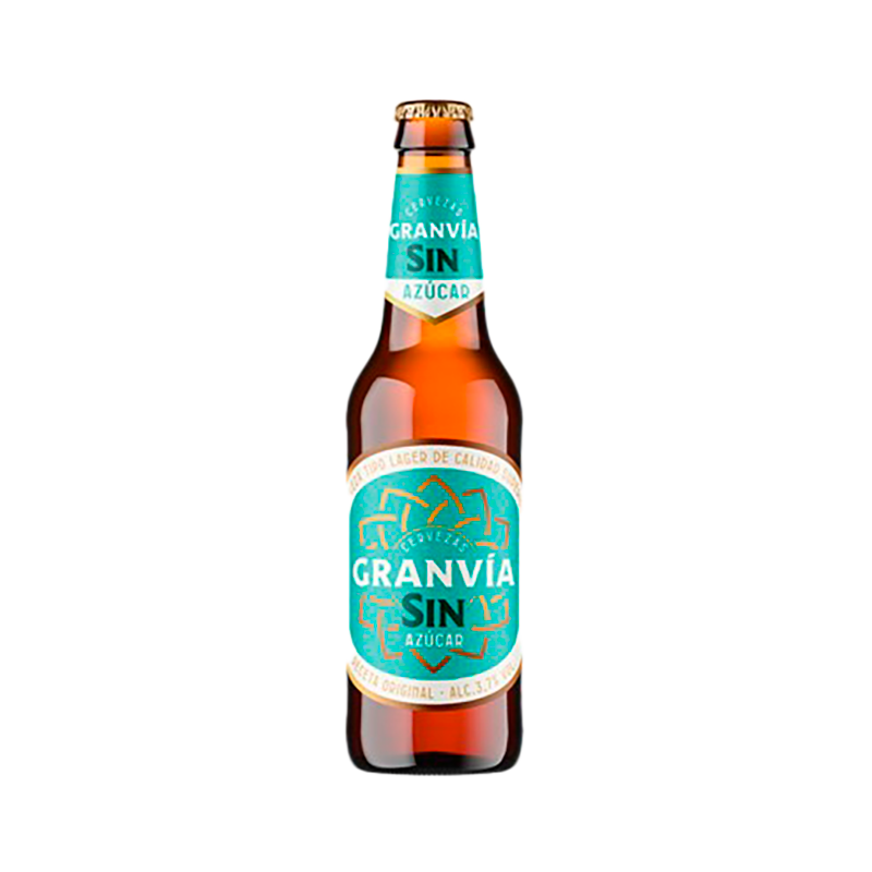 Cerveza Gran Via Sin Azucar 33cl