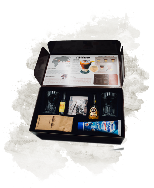 Estuche Con 2 Copas de Asiatico