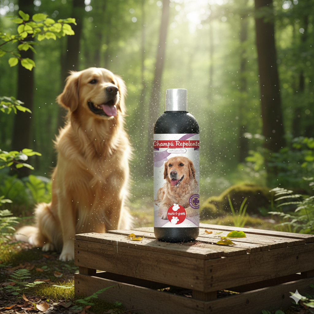 Champu Perros Nutripet Repelente 500ml