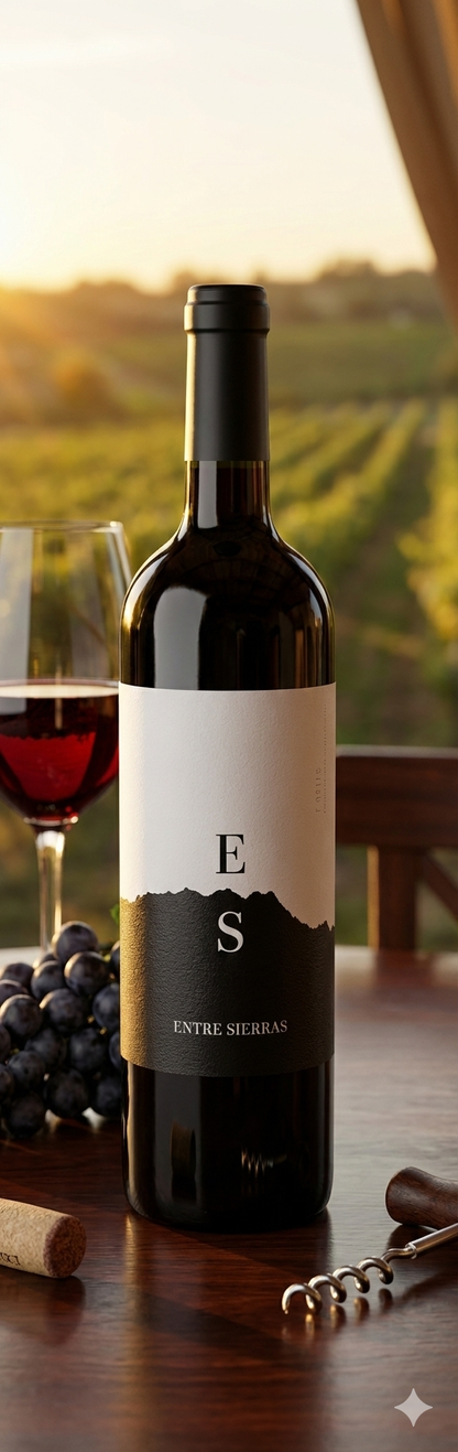 Vino Tinto Entre sierras Jumilla  75cl