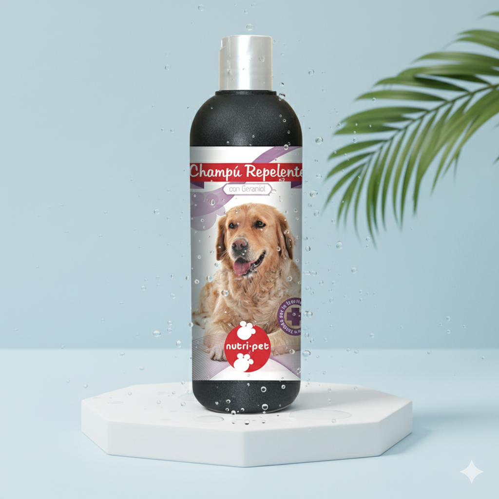 Champu Perros Nutripet Repelente 500ml