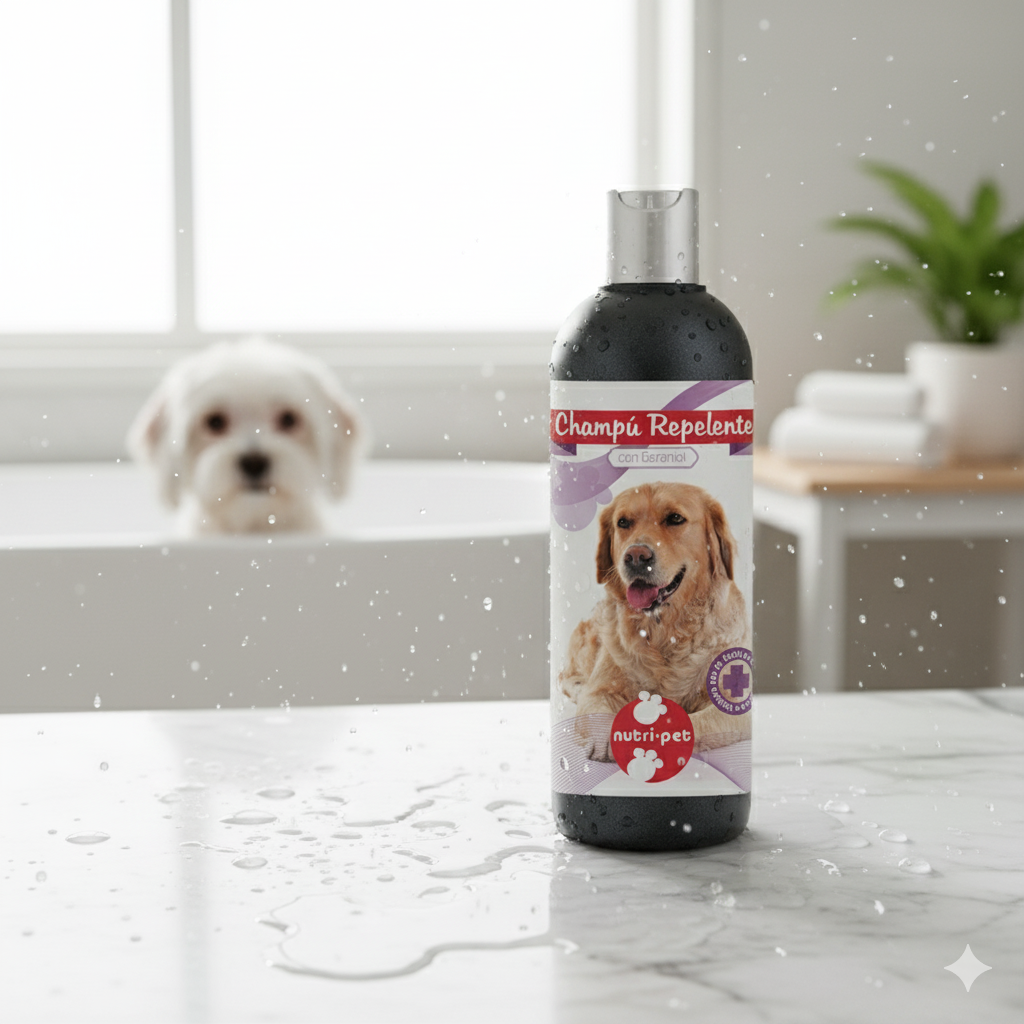 Champu Perros Nutripet Repelente 500ml