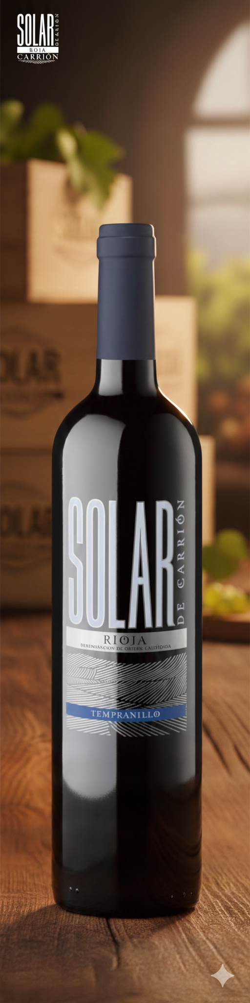 Vino Tinto Solar De Carrion Rioja Tempranillo 75cl