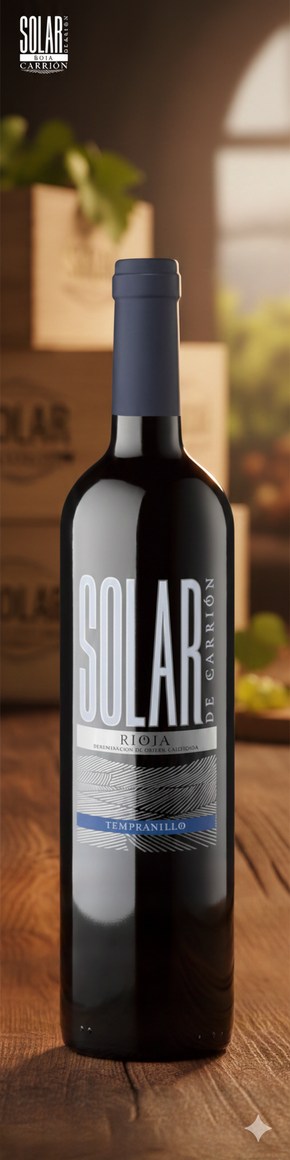 Vino Tinto Solar De Carrion Rioja Tempranillo 75cl
