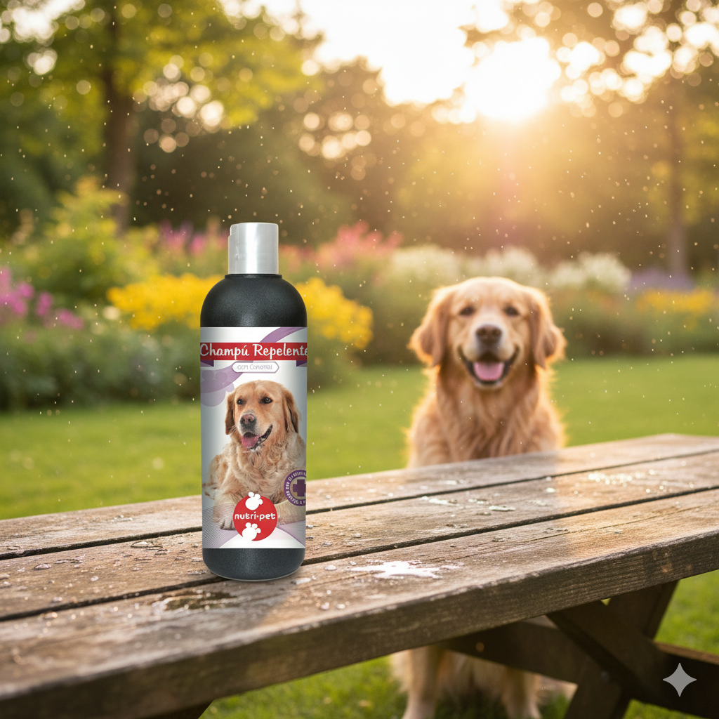 Champu Perros Nutripet Repelente 500ml
