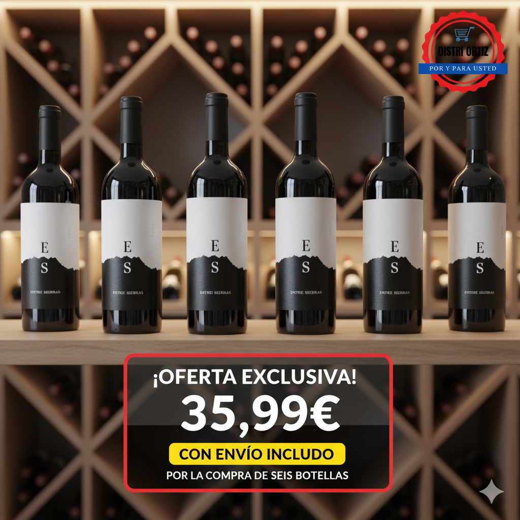 Vino Tinto Entre sierras Jumilla  75cl