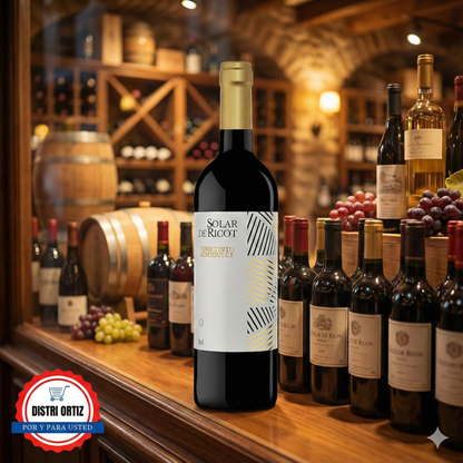Vino Solar De Ricot Tinto Semidulce 75cl