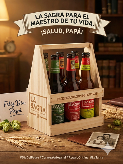 Cesta Degustacion 3 Estilos 6 Botellas