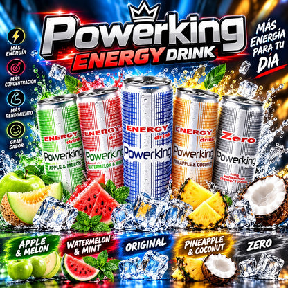 Powerking Energy Drink Sabores
