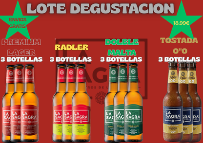 Lote Degustacion La Sagra 12 Botellas