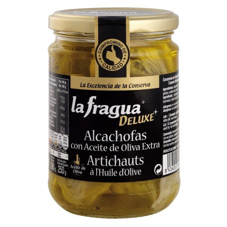 Corazones De Alcachofa Con AOVE La Fragua 10-12 Piezas 445g