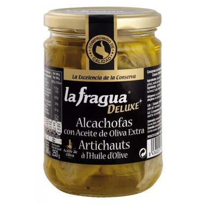 Corazones De Alcachofa Con AOVE La Fragua 10-12 Piezas 445g