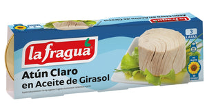 Atún Claro En Aceite De Girasol Pack 3 Latas La Fragua