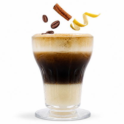 Copa asiática de cristal para café y bebidas