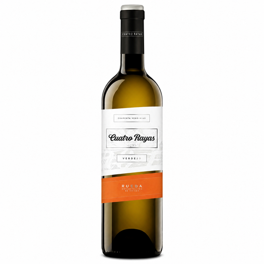 Vino blanco Cuatro Rayas Cuarenta Vendimias Verdejo D.O. Rueda