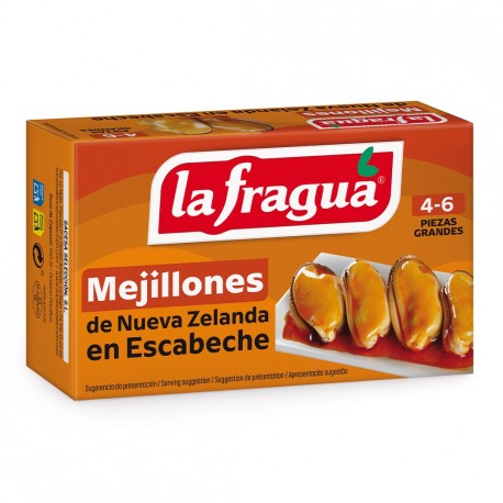 Mejillones Escabeche La Fragua 3-4 Piezas