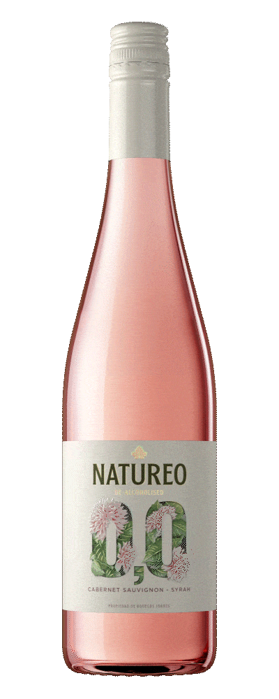 Vino Rosado Natureo Sin Alcohol 0"0 75cl