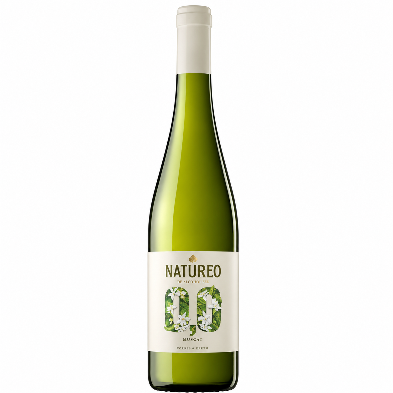 Vino blanco sin alcohol Natureo 0,0 Muscat