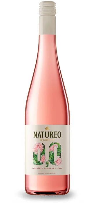 Vino rosado sin alcohol Natureo 0,0 Garnacha Syrah