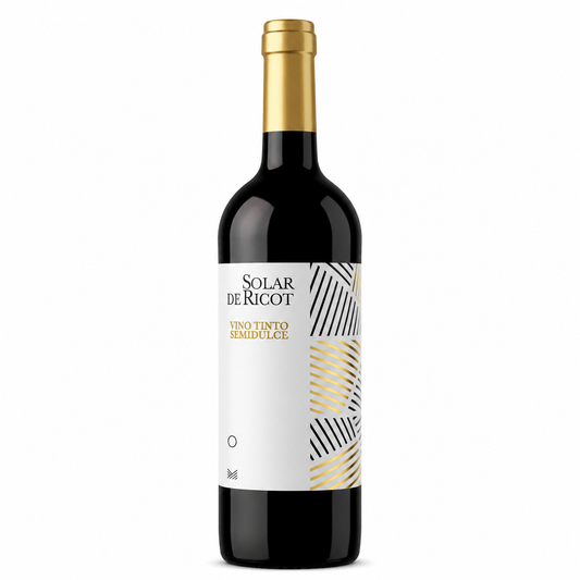 Vino tinto semidulce Solar de Ricot