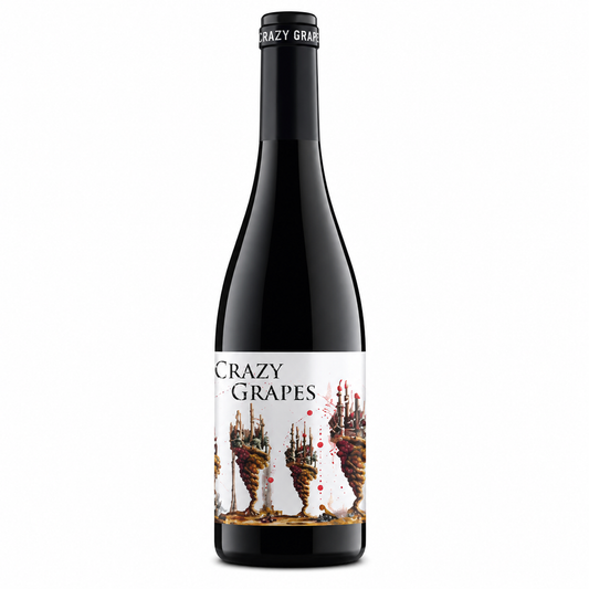 Vino Crazy Grapes botella de vino