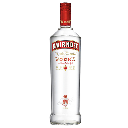 Vodka Smirnoff Etiq. Blanca 37,5º 1l - Distri Ortiz