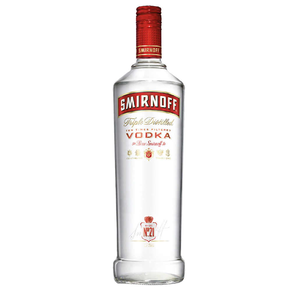 Vodka Smirnoff Etiq. Blanca 37,5º 1l - Distri Ortiz