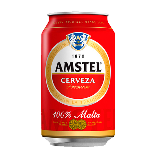 Cerveza Amstel Lata 33cl Pack 24ud - Distri Ortiz