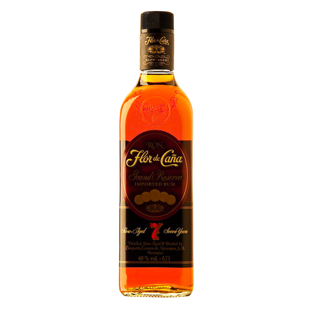 Ron Flor De Caña 7 Años 40º 70cl - Distri Ortiz