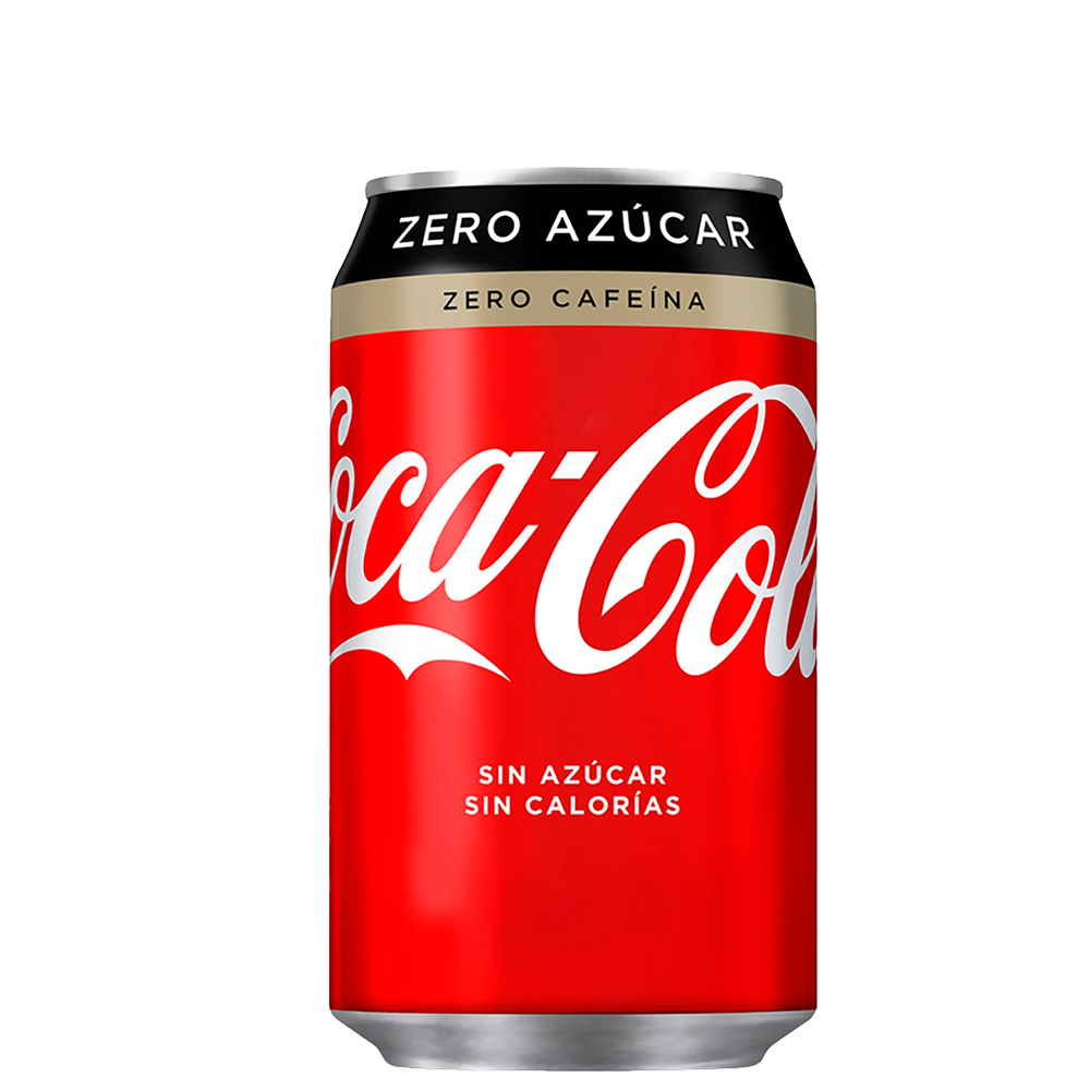 Coca Cola Zero Zero Lata 33cl 24ud - Distri Ortiz