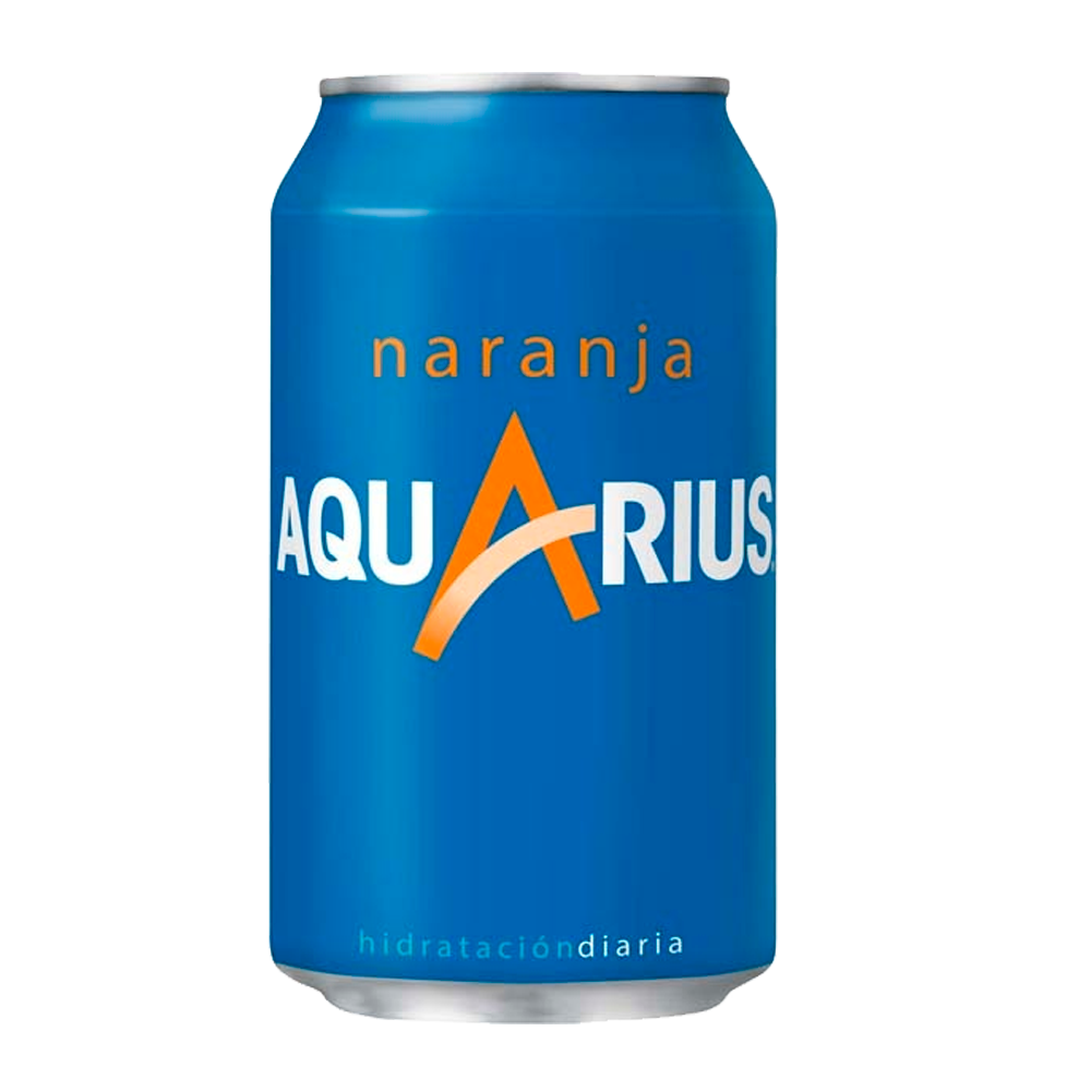 Aquarius Naranja Lata 33cl 24ud - Distri Ortiz