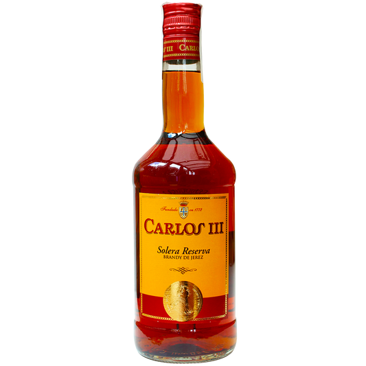 Brandy Carlos Iii 37º 70cl - Distri Ortiz