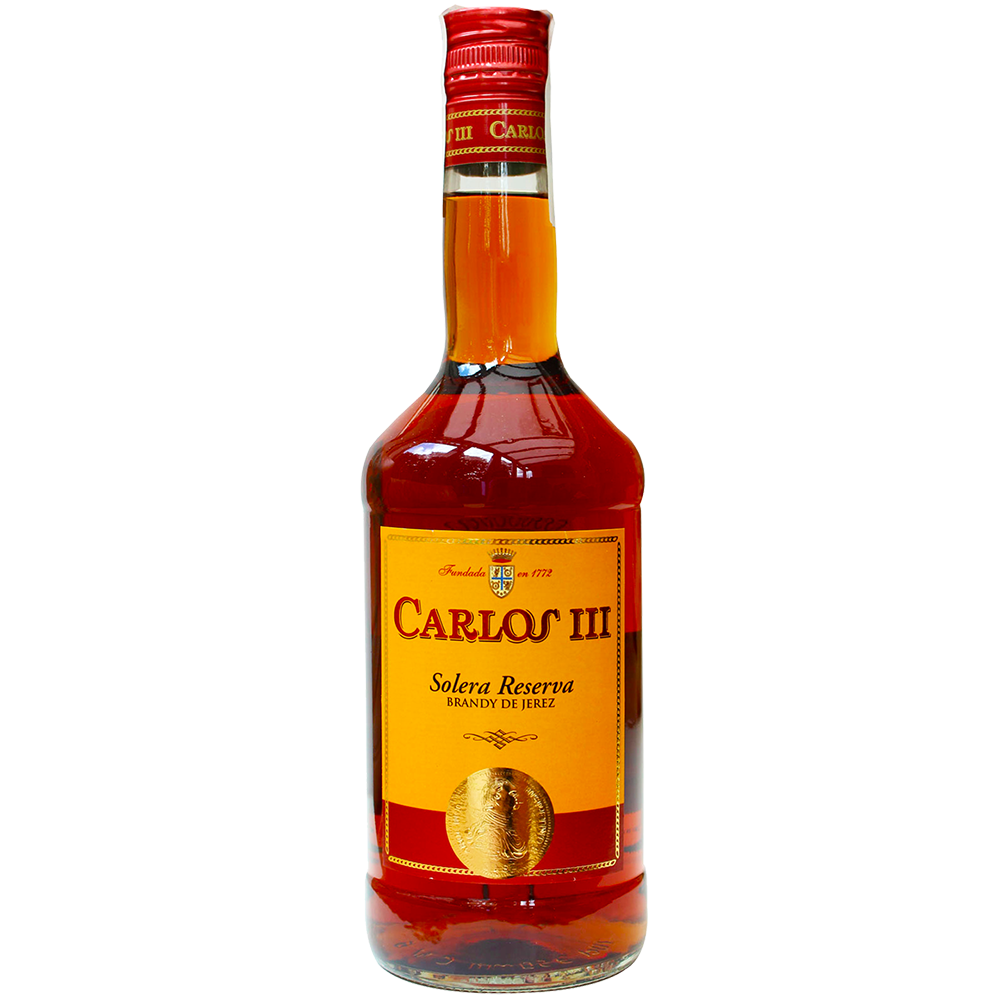 Brandy Carlos Iii 37º 70cl - Distri Ortiz