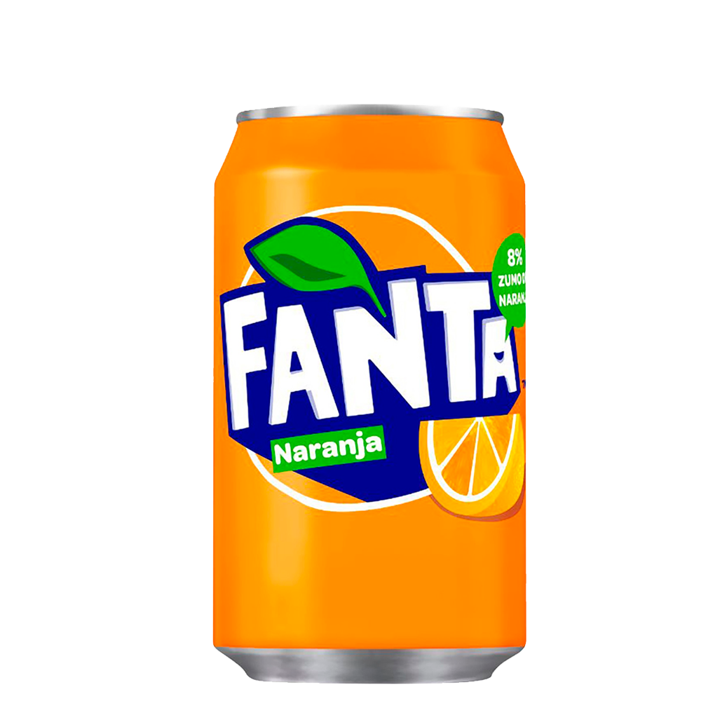 Fanta Naranja Lata 33cl 24ud - Distri Ortiz