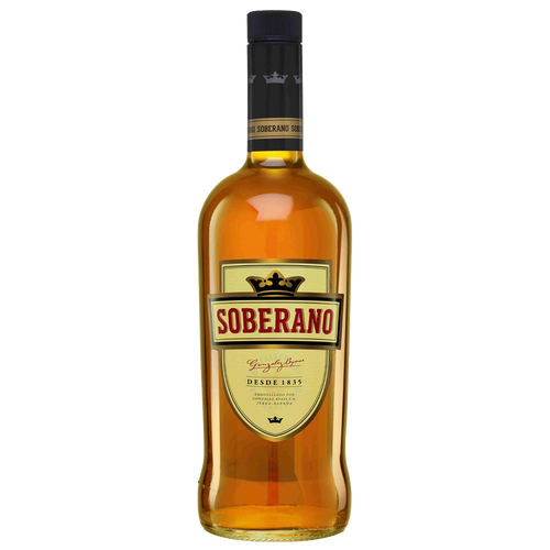 Brandy Soberano 36º 1l - Distri Ortiz