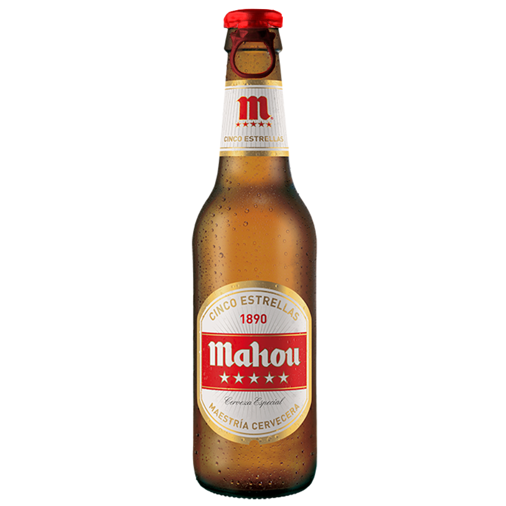 Cerveza Mahou 5 Estrellas 25cl 24ud - Distri Ortiz