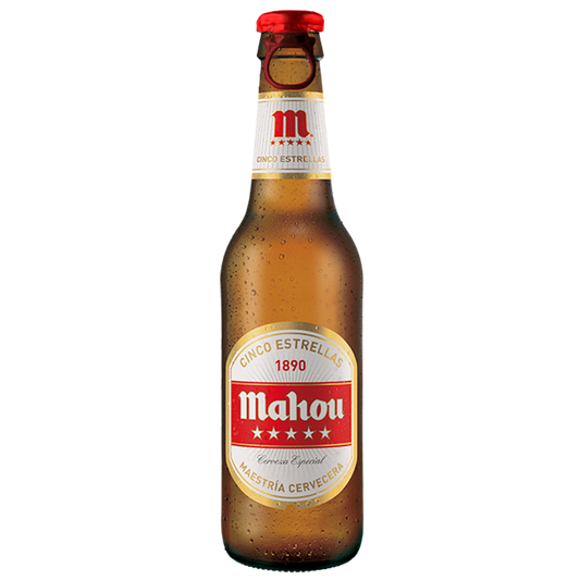 Cerveza Mahou 5 Estrellas 25cl 24ud - Distri Ortiz