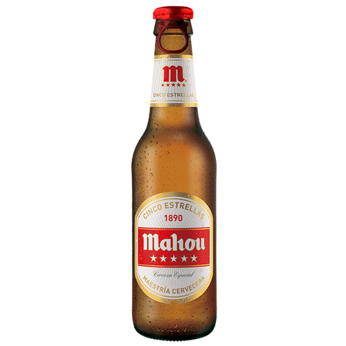 Cerveza Mahou 5 Estrellas 25cl 24ud - Distri Ortiz