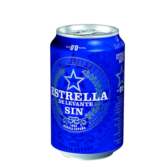 Cerveza Estrella Levante 0,0 33cl Lata 24ud - Distri Ortiz
