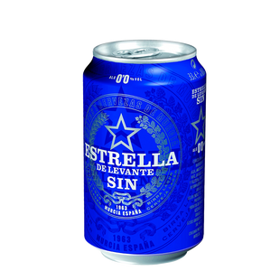 Cerveza Estrella Levante 0,0 33cl Lata 24ud - Distri Ortiz