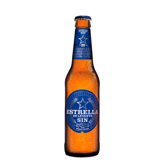Cerveza Estrella Levante 0,0 Cristal 25cl 24u - Distri Ortiz