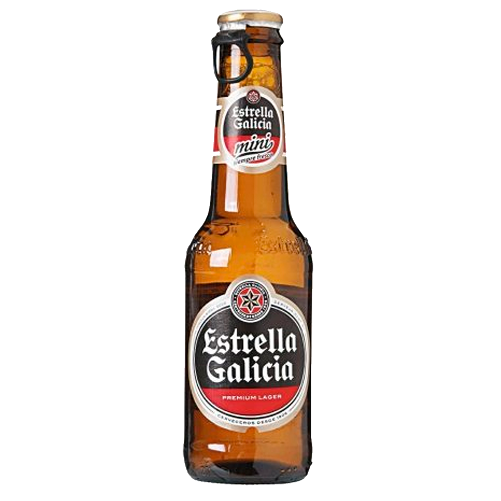 Cerveza Estrella Galicia Mini 20cl(2packx12) - Distri Ortiz