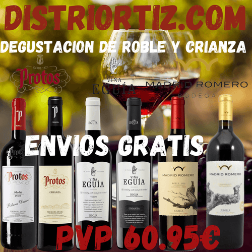 Combi De Vinos Roble Y Crianza - Distri Ortiz